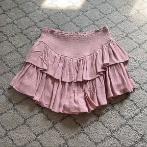 Rock n rags mini skirt